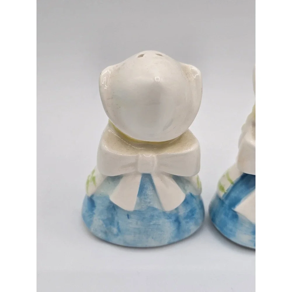 Vintage Holland Girls‎ Dutch Sister Maid Dress Salt and Pepper Shakers Japan